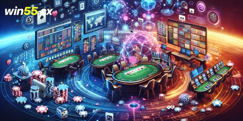 Với Casino WIN55 bạn có thể tham gia các trò chơi yêu thích mọi lúc